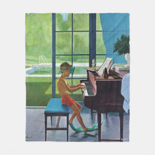 Couverture Polaire Pratique en matière de piano de Poolside