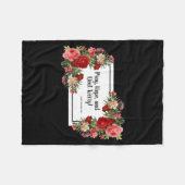 Couverture Polaire Pray Hope Dont Worry St Padre O Religious (Devant (Horizontal))