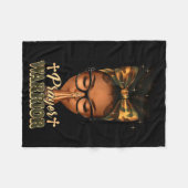 Couverture Polaire Prayer Warrior Christians Camo African American Af (Devant (Horizontal))