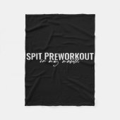 Couverture Polaire Pré-Exercice Dans Ma Bouche Amusante Gymnase Sarca (Devant)