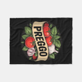 Couverture Polaire Pregnancy Announcement Prego Pasta Sauce Funny Pre (Devant (Horizontal))