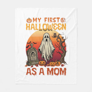 Couverture Polaire Première Momie Halloween Fantôme Pierre Tombale Ci