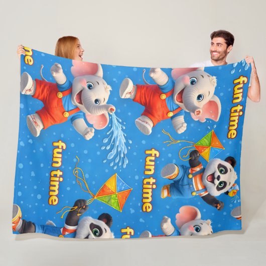 Couverture Polaire Premium fleece (En situation)