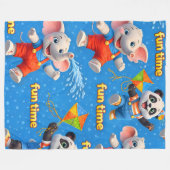 Couverture Polaire Premium fleece (Devant (Horizontal))