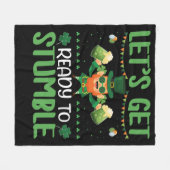 Couverture Polaire Préparons-nous à trébucher (Devant (Horizontal))