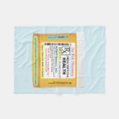 Couverture Polaire Prescription de RX pour la santé (Devant (Horizontal))