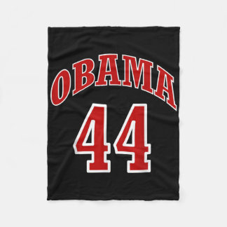 Couverture Polaire Président Barack Obama 44 Chemise Faux Jersey 44e