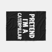 Couverture Polaire Pretend I'm A Funny Halloween Costume Humor  (Devant (Horizontal))