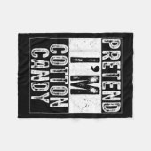 Couverture Polaire Pretend I'm Cotton Candy Family Women Men Costume (Devant (Horizontal))