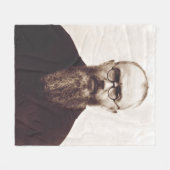 Couverture Polaire Prêtre catholique polonais Saint Maximilian Kolbe (Devant (Horizontal))