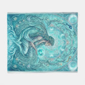 Couverture Polaire Prêtresse de l'eau (Devant (Horizontal))