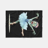 Couverture Polaire Pretty Ballerina Zombie Costume (Devant (Horizontal))