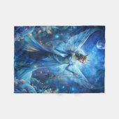 Couverture Polaire Pretty Fairy in Blue  (Devant (Horizontal))