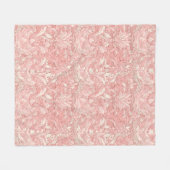 Couverture Polaire Pretty Pink French Parisian Design (Devant (Horizontal))