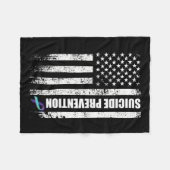 Couverture Polaire Prévention Suicide Prévention Prévenir Suicide Us  (Devant (Horizontal))