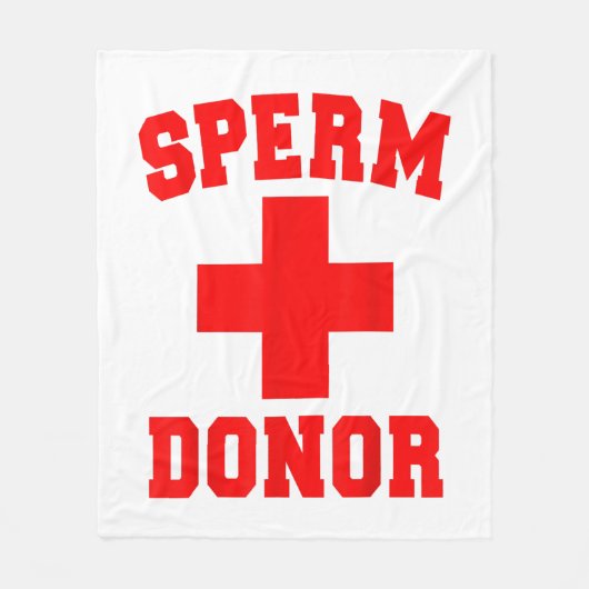 COUVERTURE POLAIRE PRIDE SPERM DONOR DISPENSER FUNNY HALLOWEEN COSTUM (Devant)