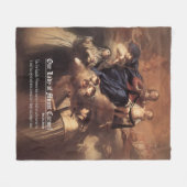 Couverture Polaire Prière Notre-Dame du Mont Carmel (Devant (Horizontal))