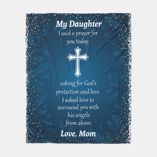 Couverture Polaire Prière Pour La Fille (Devant)