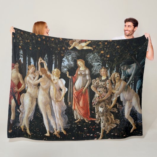 Couverture Polaire Primavera, Sandro Botticelli (En situation)