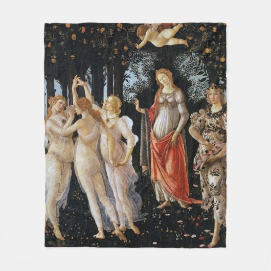 Couverture Polaire Primavera, Sandro Botticelli (Devant)