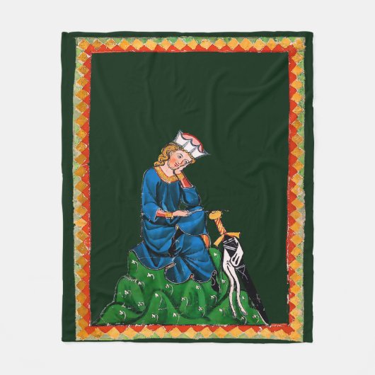 Couverture Polaire Prince médiéval Blanket (Devant)
