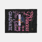 Couverture Polaire Princess Est Un Pré-Diplômé Pré K (Devant (Horizontal))