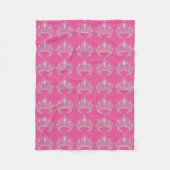 Couverture Polaire Princess Tiara Fleece Blanket (Devant)