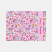 Couverture Polaire Princesse de conte de fées (Devant (Horizontal))