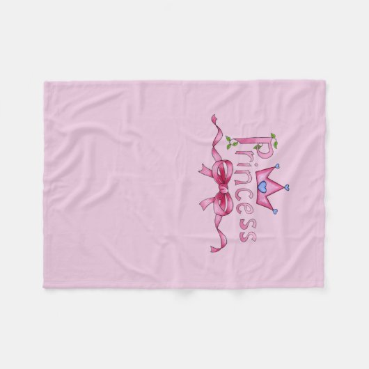 Couverture Polaire Princesse Dog (Devant (Horizontal))