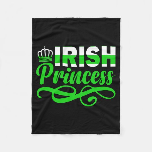 Couverture Polaire Princesse irlandaise (Devant)