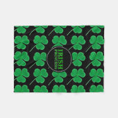 Couverture Polaire Princesse irlandaise Hers des shamrocks | du jour (Devant (Horizontal))