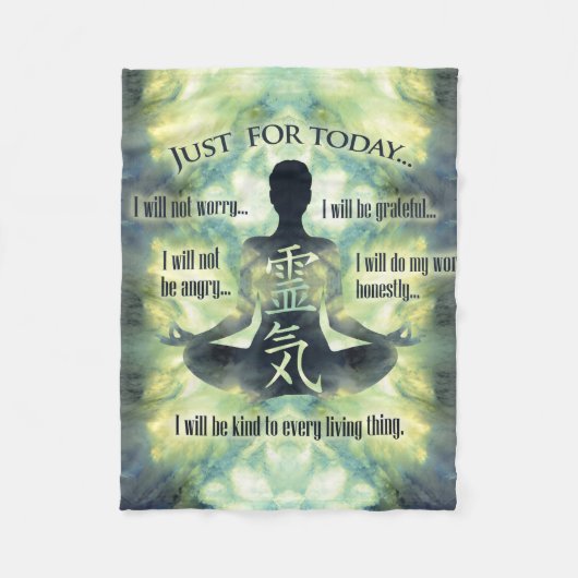 Couverture Polaire Principes de Reiki - préceptes de Reiki (Devant)