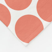 Couverture Polaire Printemps été couleur rose rose (Coin)