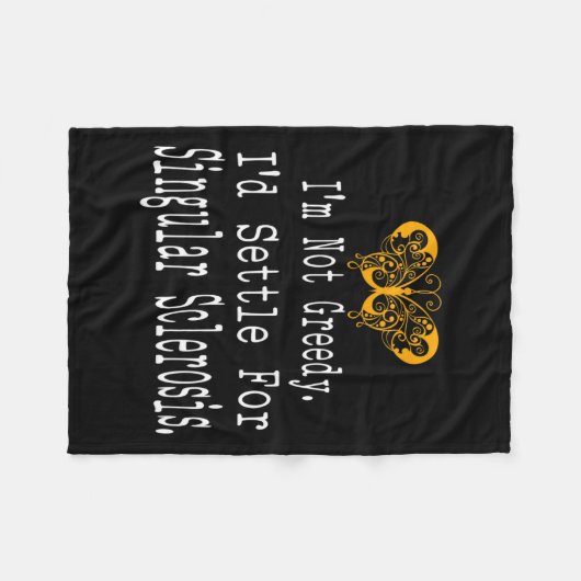 Couverture Polaire Prise En Charge Des Papillons De Sensibilisation À (Devant (Horizontal))