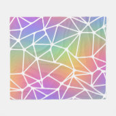 Couverture Polaire prism synapse net - rainbow web : (Devant (Horizontal))