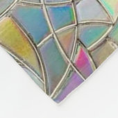 Couverture Polaire Prismatic Stained Glass Effect - Rainbow Prismatic (Coin)