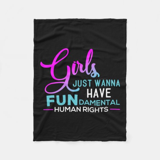 Couverture Polaire Pro Choice Feminist 1 (Devant)