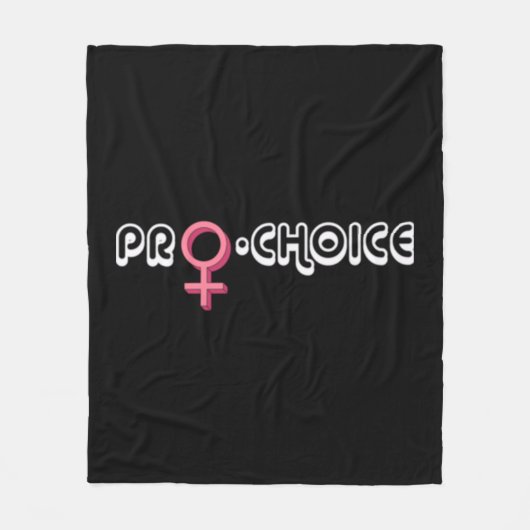 Couverture Polaire Pro Choice Roe v Wade Santé des femmes (Devant)