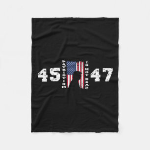 Couverture Polaire Pro Trump 45 47 Le patriotisme n'est pas mort Vint