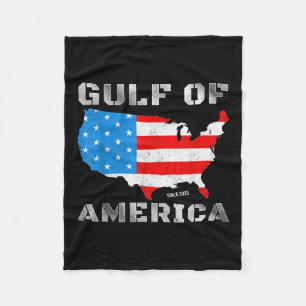 Couverture Polaire Pro-Trump Amérique Du Golfe Patriotique Officiel D