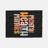 Couverture Polaire Problèmes de santé Maladie de sensibilisation en s (Devant (Horizontal))