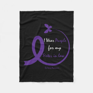 Couverture Polaire Produits Cadeaux Portent Purple Soeur En Droit Epi