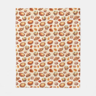 Couverture Polaire Produits de boulangerie d'automne