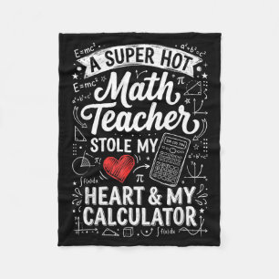 Couverture Polaire Prof de maths chaud a volé ma calculatrice tableau