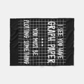 Couverture Polaire Prof de maths - Vous devez comploter quelque chose (Devant (Horizontal))