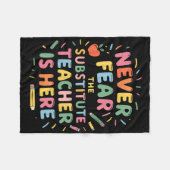 Couverture Polaire Prof remplaçant Enseignant suppléant Et Prof rempl (Devant (Horizontal))