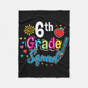 Couverture Polaire Professeur de la classe de 6e rentrée des classes