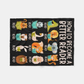 Couverture Polaire Professeur de lecture Comment devenir un meilleur  (Devant (Horizontal))