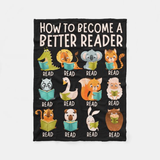Couverture Polaire Professeur de lecture Comment devenir un meilleur  (Devant)