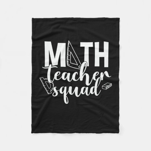 Couverture Polaire Professeur de mathématiques Équipe d'enseignants d (Devant)
